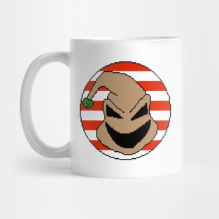 Pixelated Christmas Oogie Boogie Jingle Bells Mug